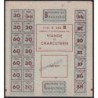 1941 - Titre C 216 - Viande et Charcuterie - Cat. R - Novembre - Authon-la-Plaine (91) - Etat : SUP