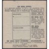 1941 - Titre C 216 - Viande et Charcuterie - Cat. R - Novembre - Authon-la-Plaine (91) - Etat : SUP