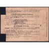 Feuille semestrielle de coupons - Titre C 93 - Catégorie J - 1941 - Boutervilliers (91) - Etat : TB-