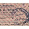 Vin, viande, matières grasses - Titre 1727 - 07/1944 - SNCF - Cantal (15) - Etat : SPL