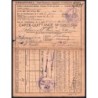 67 - Strasbourg - Carte-Quittance - 83 francs 20 centimes - 1932 - Etat : TTB