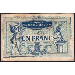 Bergerac - Pirot 24-37 - 1 franc - 12/07/1920 - Etat : TB-