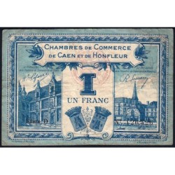 Caen & Honfleur - Pirot 34-18 - 1 franc - Série D - 1920 - Etat : TB-