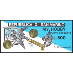 Saint-Marin - Bon d'achat - 500 lire - 1978 - Etat : SPL+