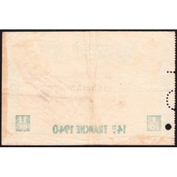 1940 - Loterie Nationale - 14e tranche - 1/10ème - Débitantts de Tabac - Etat : TB+