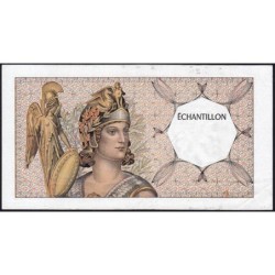 Athena à gauche - Format 100 francs DELACROIX - DIS-03-A-02 - Etat : TTB+
