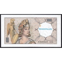 Athena à gauche - Format 100 francs DELACROIX - DIS-03-F-02 - Etat : TTB