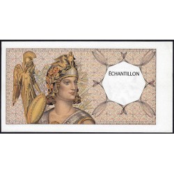 Athena à gauche - Format 100 francs DELACROIX - DIS-03-A-02 - Etat : SPL