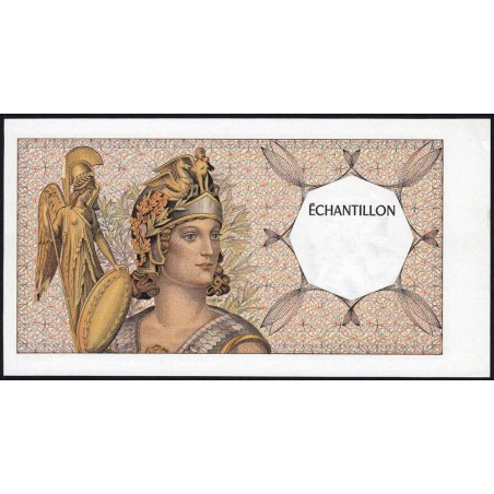 Athena à gauche - Format 100 francs DELACROIX - DIS-03-A-02 - Etat : SPL