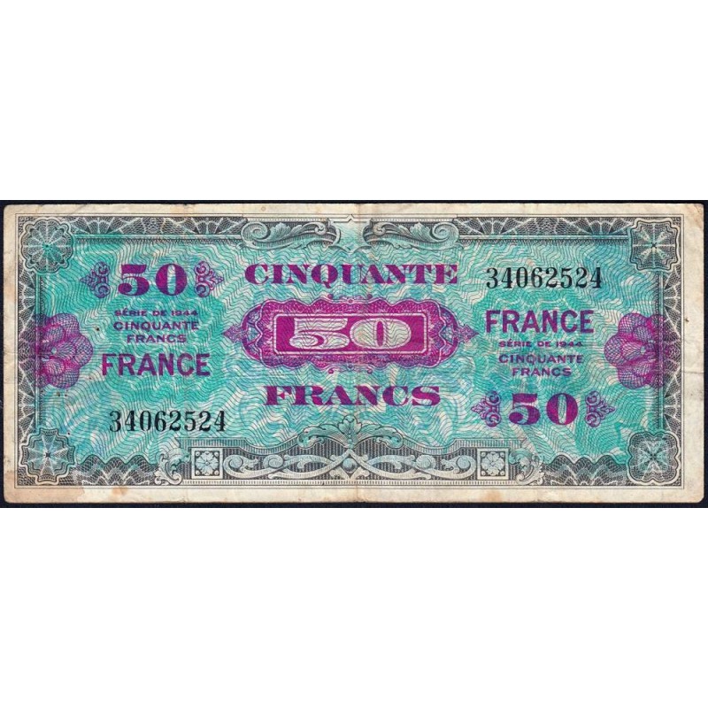 VF 24-01 - 50 francs - France - 1944 (1945) - Sans série - Etat : TB