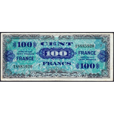 VF 25-02 - 100 francs - France - 1944 (1945) - Série 2 - Etat : TB+
