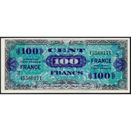 VF 25-03 - 100 francs - France - 1944 (1945) - Série 3 - Etat : SUP