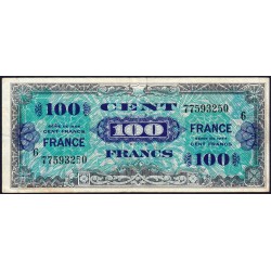 VF 25-06 - 100 francs - France - 1944 (1945) - Série 6 - Etat : TTB-