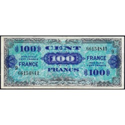 VF 25-09 - 100 francs - France - 1944 (1945) - Série 9 - Etat : TTB