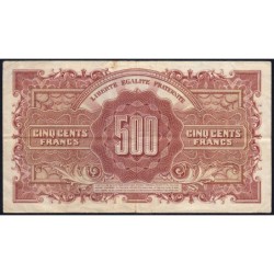 VF 11-01 - 500 francs - Marianne - 1945 - Série 13L - Etat : TTB