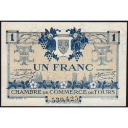 Tours - Pirot 123-4b - 1 franc - 08/05/1920 - Etat : SPL