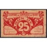 Nancy - Pirot 87-64b - 25 centimes - Sans date - Etat : TTB