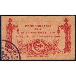 Nancy - Pirot 87-64b - 25 centimes - Sans date - Etat : TTB