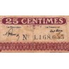 Nancy - Pirot 87-57 - 25 centimes - Sans date - Etat : TB-