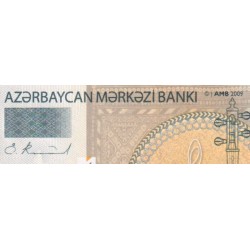Azerbaïdjan - Pick 31a - 1 manat - Série C - 2009 - Etat : NEUF