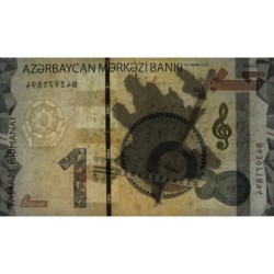 Azerbaïdjan - Pick 38 - 1 manat - Série B - 2020 - Etat : NEUF