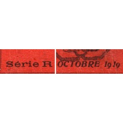 Maroc - Pick 5c - 50 centimes - Série R - 10/1919 - Etat : TTB à TTB+