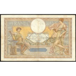 F 24-12a - 26/05/1933 - 100 francs - Merson grands cartouches - Série W.41031 (remplacem.) - Etat : TB+