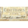 F 24-12a - 26/05/1933 - 100 francs - Merson grands cartouches - Série W.41031 - Remplacem. - Etat : TB+