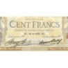 F 24-12a - 26/05/1933 - 100 francs - Merson grands cartouches - Série W.41031 (remplacem.) - Etat : TB+