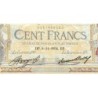 F 24-13 - 08/11/1934 - 100 francs - Merson grands cartouches - Série J.46299 - Etat : TB
