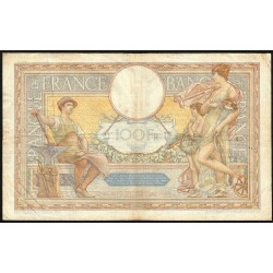 F 24-14 - 26/09/1935 - 100 francs - Merson grands cartouches - Série N.49610 - Etat : TB