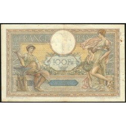 F 24-03 - 10/03/1925 - 100 francs - Merson grands cartouches - Série X.11956 - Etat : TTB-