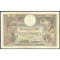 F 24-04 - 14/06/1926 - 100 francs - Merson grands cartouches - Série N.14529 - Etat : TB