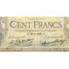 F 24-06 - 26/02/1927 - 100 francs - Merson grands cartouches - Série G.17061 - Etat : TB-