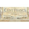 F 24-07 - 28/07/1928 - 100 francs - Merson grands cartouches - Série X.22202 - Etat : TB-