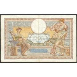 F 24-11 - 22/12/1932 - 100 francs - Merson grands cartouches - Série Q.38063 - Etat : TB