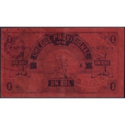 Pérou - Iquitos - Pick S 604 - 1 sol - Série D - 01/10/1921 - Etat : TTB