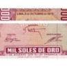 Pérou - Pick 111 - 1'000 soles de oro - Série R36 - 02/10/1975 - Etat : NEUF