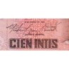 Pérou - Pick 132b - 100 intis - Série A R - 06/03/1986 - Etat : TTB+