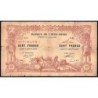 Djibouti - Pick 5 - 100 francs - Série O.6 - 02/01/1920 - Etat : B+ à TB-