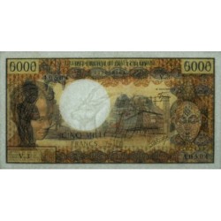 Tchad - Pick 5b - 5'000 francs - Série V.3 - 1978 - Etat : SUP