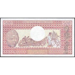 Tchad - Pick 6_2 - 500 francs - Série R.10 - 01/06/1984 - Etat : SPL+