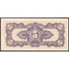 Birmanie - Gouvernement Japonais - Pick 10a - 5 cents - Série BB - 1942 - Etat : SPL+