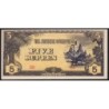 Birmanie - Gouvernement Japonais - Pick 15b - 5 rupees - Série BB - 1942 - Etat : NEUF