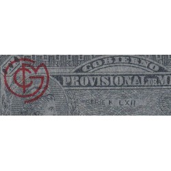 Gouvernement Provisoire du Mexique - Pick S 699 - 20 centavos - Série K LXII - 1914 - Etat : SUP+