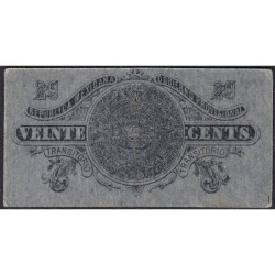 Gouvernement Provisoire du Mexique - Pick S 699 - 20 centavos - Série K LXXVI - 1914 - Etat : SUP+