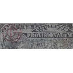 Gouvernement Provisoire du Mexique - Pick S 699 - 20 centavos - Série Q LXVIII - 1914 - Etat : TTB+