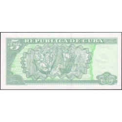 Cuba - Pick 116r - 5 pesos - Série ER-20 - 2019 - Etat : NEUF