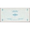 Cuba - Pick FX 12 - 3 pesos - Emission C - Série FF - 1987 - Etat : NEUF
