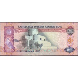 Emirats Arabes Unis - Pick 29f - 50 dirhams - Série 0549 - 2016 - Etat : NEUF